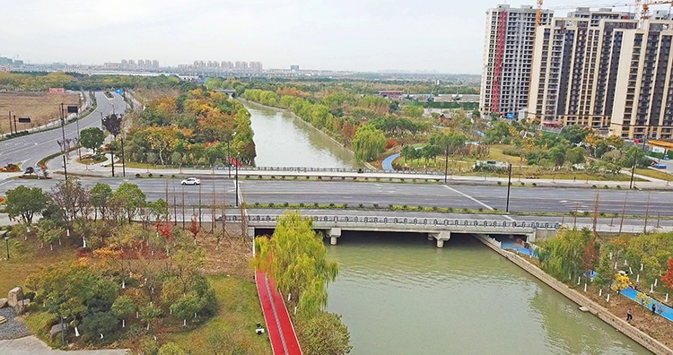 桐鄉(xiāng)市秋華路跨康涇塘橋梁新建工程